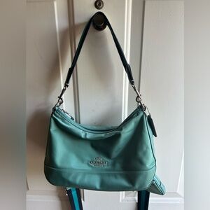 Blue Coach Crossbody Bag